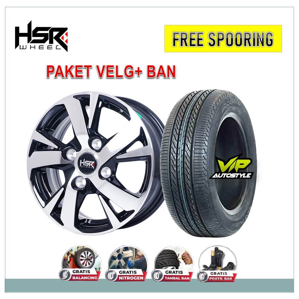Paket Velg Ring 14 Plus Ban Buat Xenia Dan avanza Free ongkir
