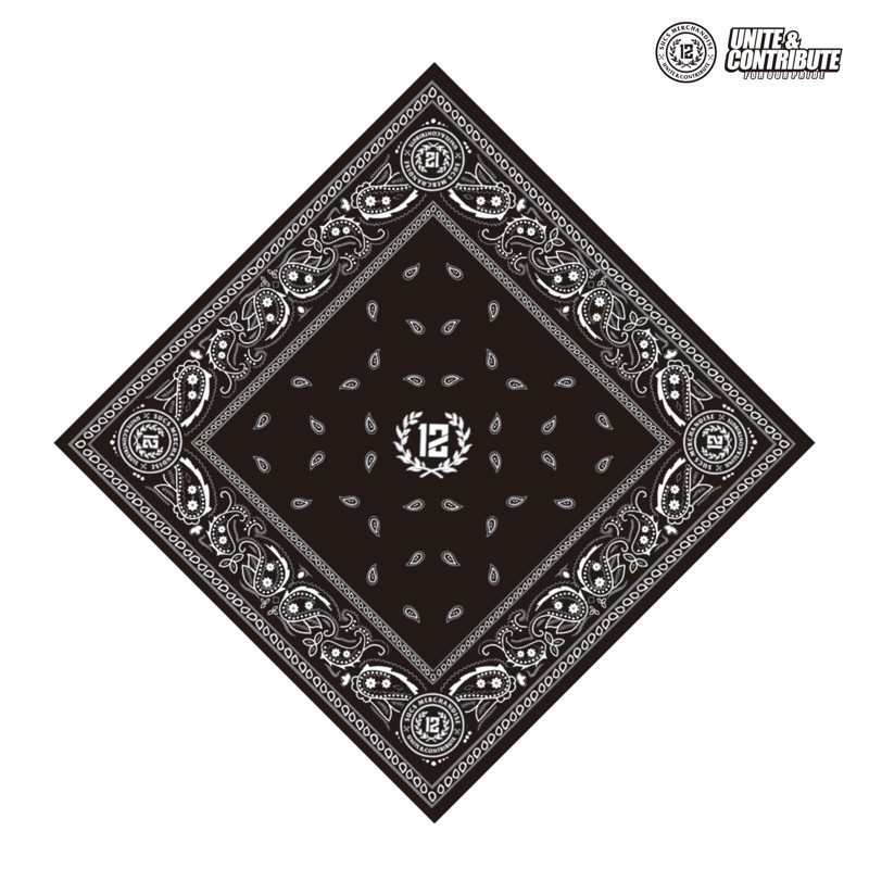 Sucs Merch - Bandana 12 Hitam