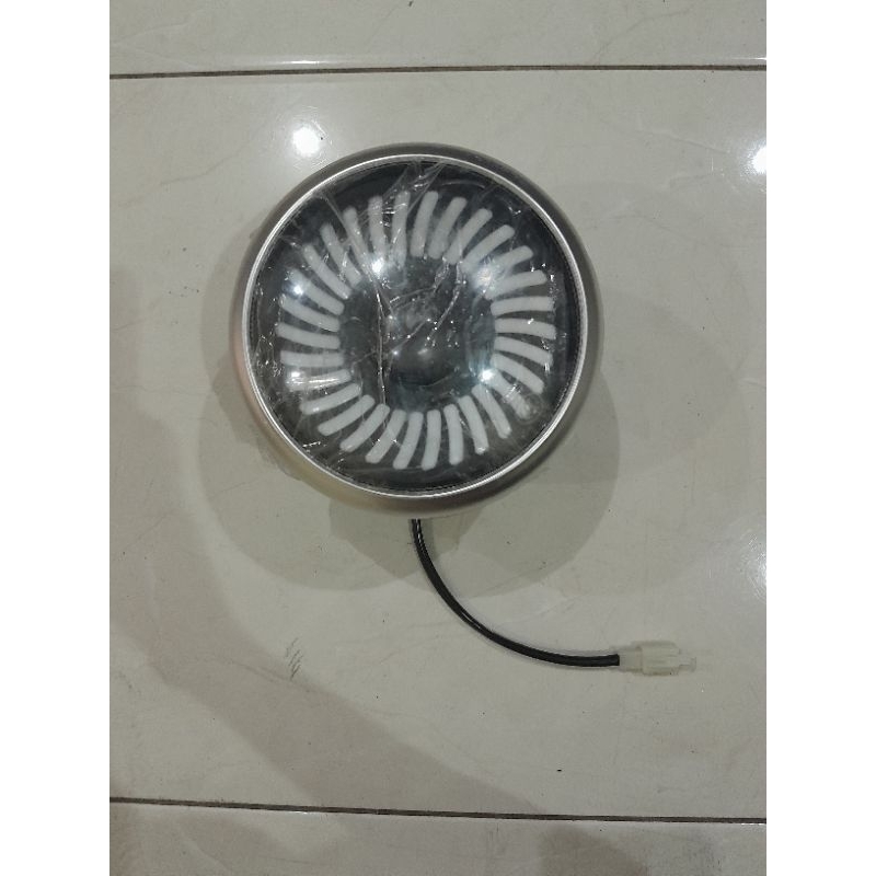 LAMPU DEPAN UNTUK SEPEDA LISTRIK GODA FALCON 145 BARANG ORI PABRIKAN 48V