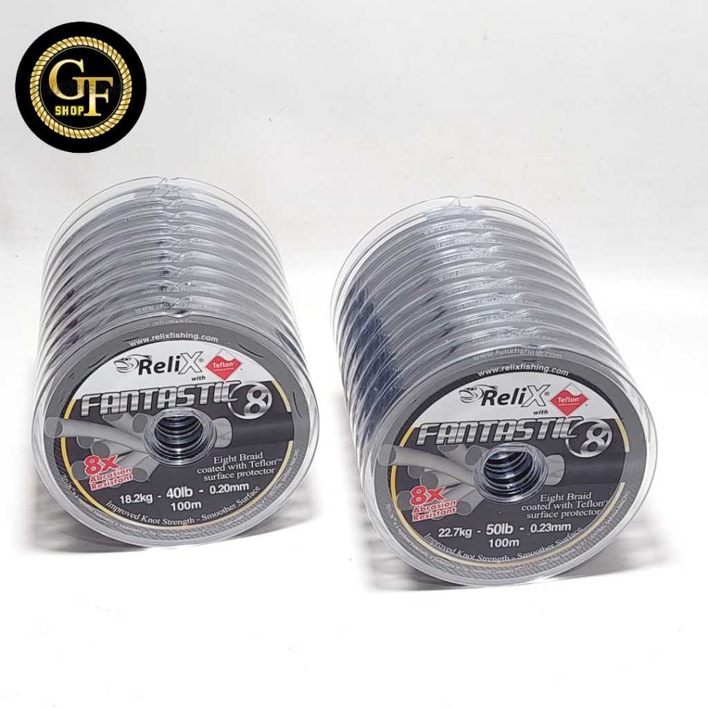 SENAR PE RELIX FANTASTIC WITH TEFLON 8X ABRASION RESISTANT