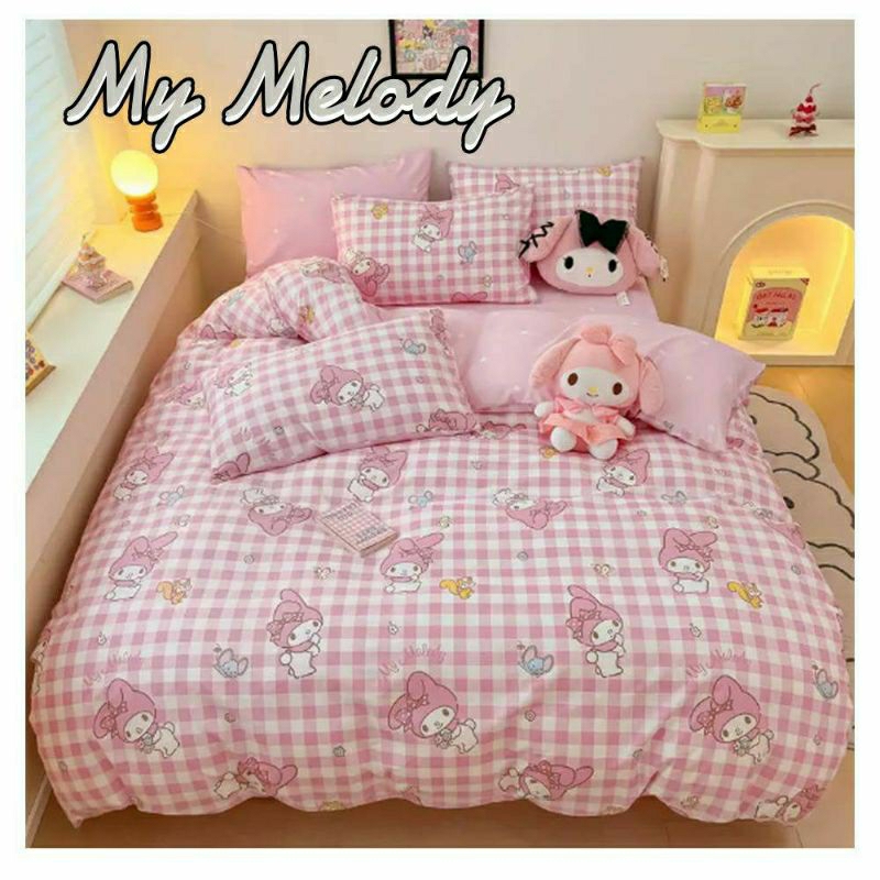 Sprei Katun esra motif My Melody