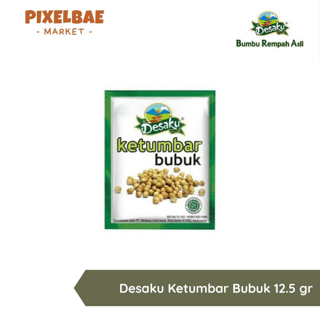 

3SACHET DESAKU KETUMBAR BUBUK 25.5 GR