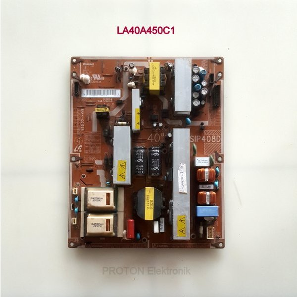 PSU TV LCD Samsung LA40A450 LA40A450C1 BN44-00197B SIP408D Mesin Power Supply