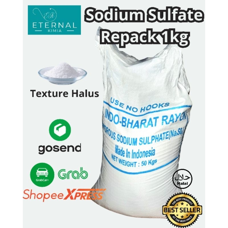 Sodium Sulfate/ Natrium Sulfate Na2So4 1kg