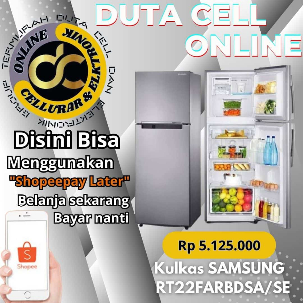 Kulkas Samsung RT22FARBDSA/SE