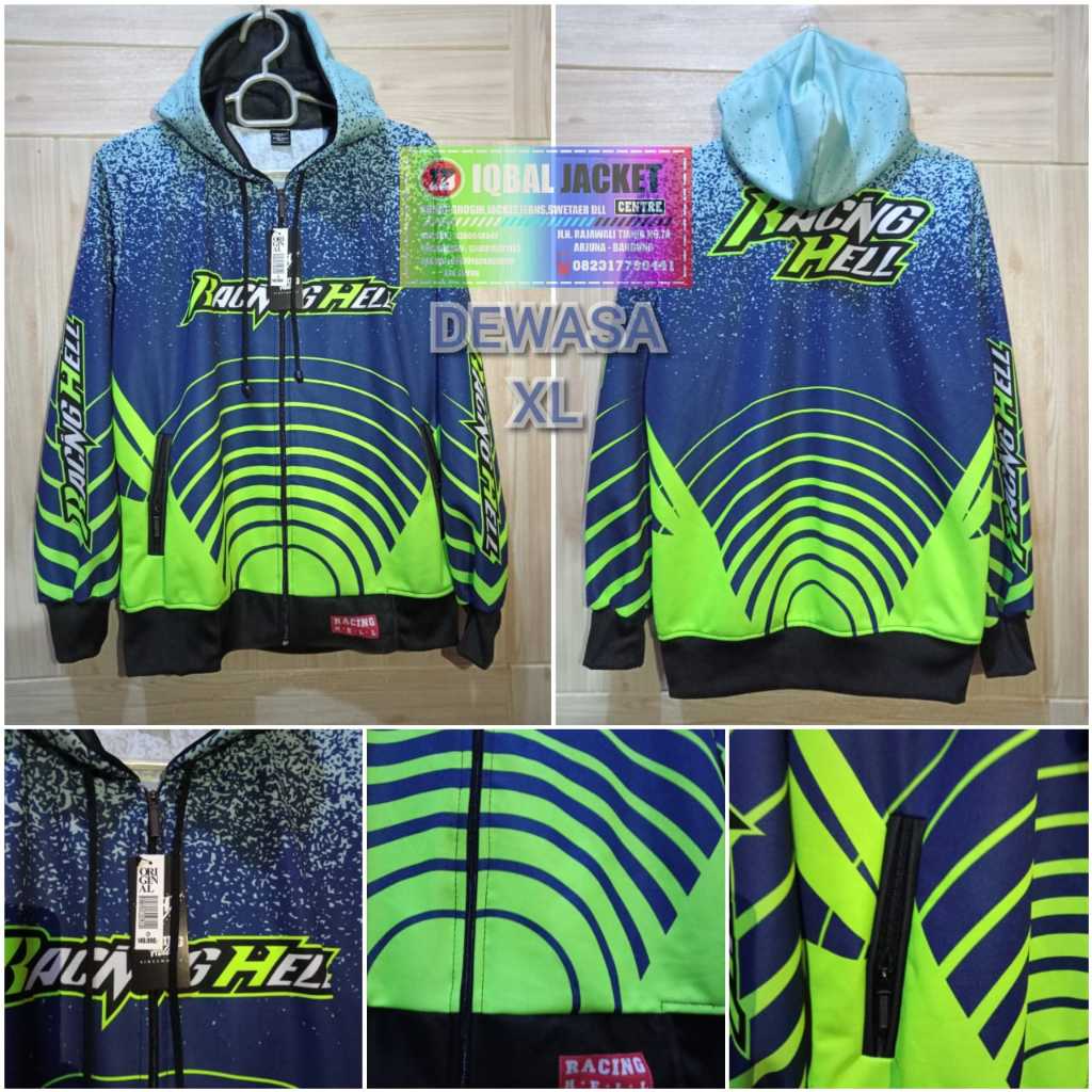 JAKET PRINTING SWEATER PRINTING RACING HELL JAKET MOTOR SWATER MOTOR JAKET RECING RACING HELL