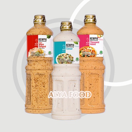 

Kewpie 1 Liter Caesar Thousand Island Wijen Sangrai Roasted Sesame