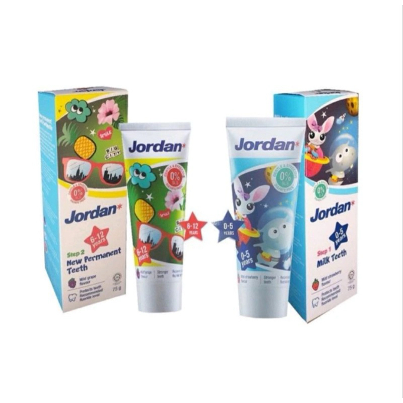 Jordan Toothpaste Step 1 & 2