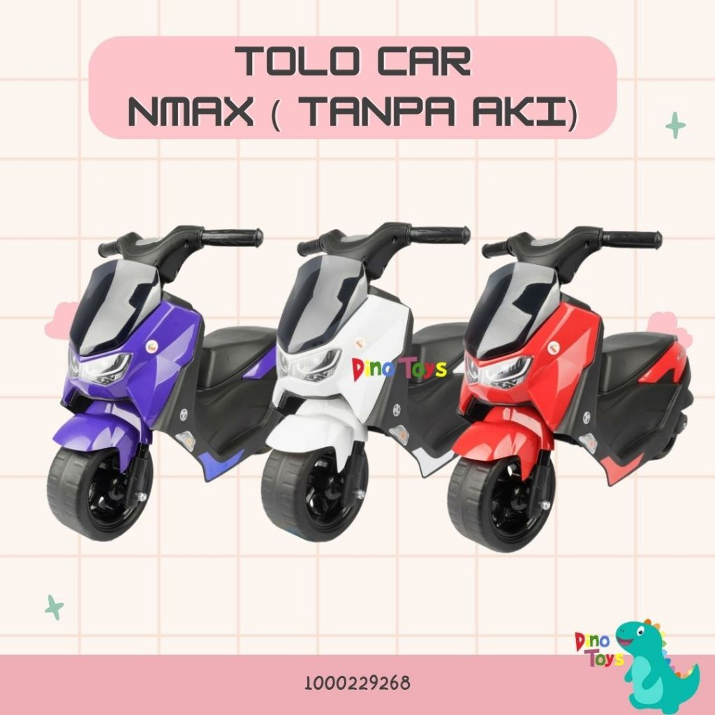 Mainan Anak Motor FOOT TO FLOOR K613 NMAX  RAID Dino toys Ungaran - PMB TOYS