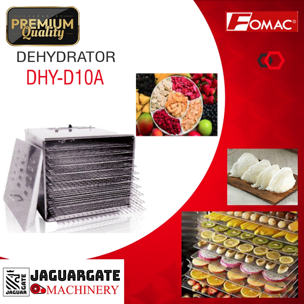 Food Dehydrator Mesin Pengering Makanan / Dehydrator Fomac DHY-D10A