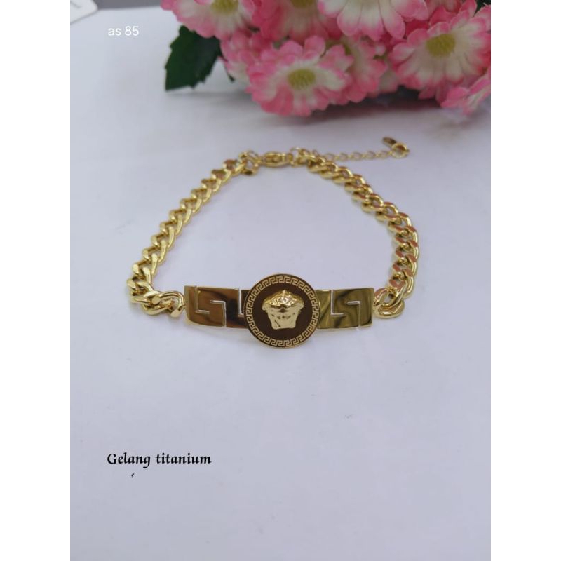 Gelang Titanium Wanita R64 Gelang Korea Style