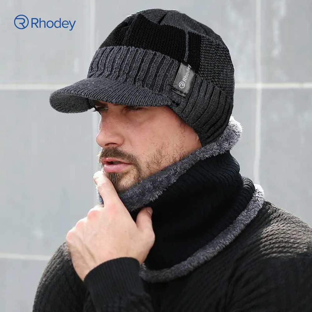 Topi Kupluk hangat Rajut Pria Wanita Wool Beanie Hat Winter gunung