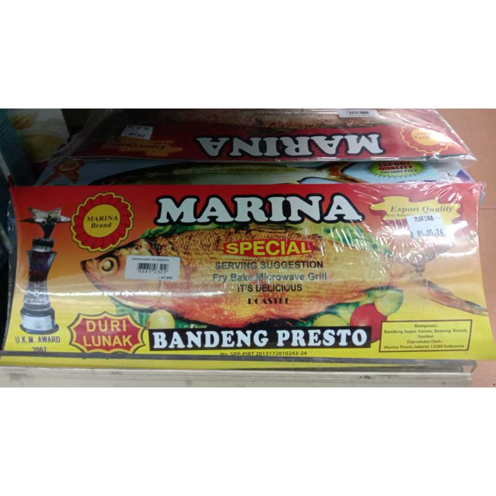 

Marina bandeng presto roasted