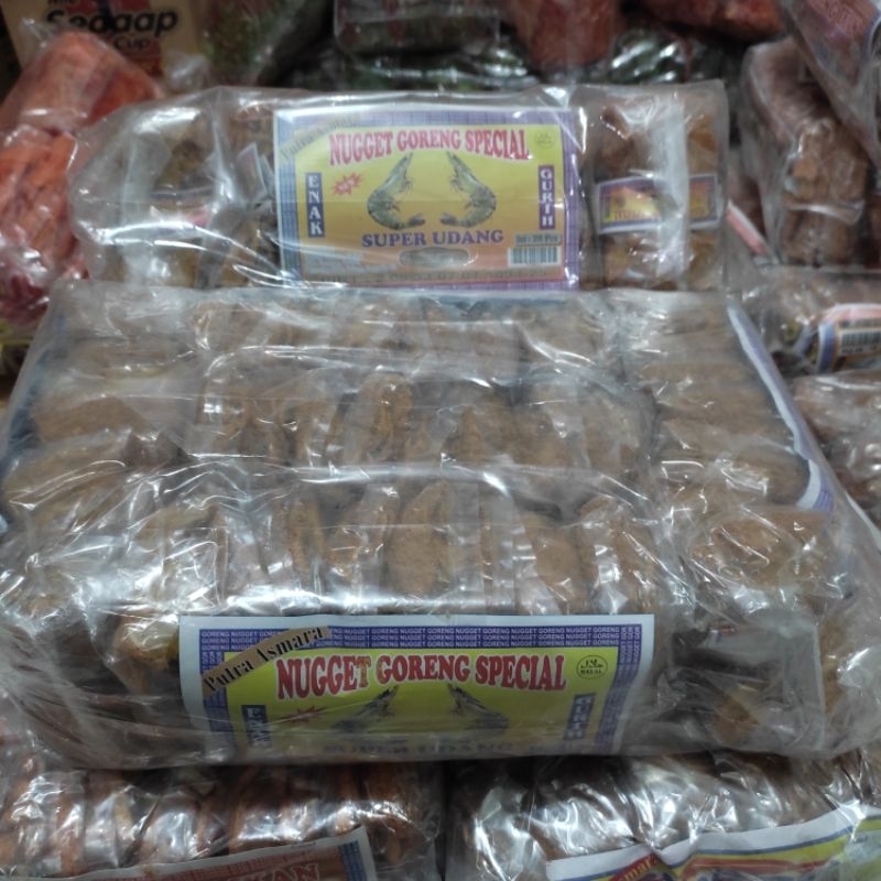 

(1 BAL) Nugget Goreng Cap Super Udang isi 5x20