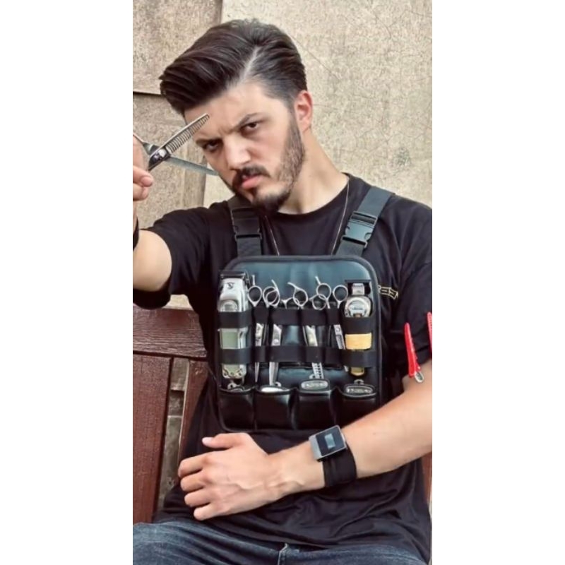 TAS BARBERSHOP TAS BARBER DADA CHEST BAG HAIR STYLE SERI (511) ORIGINAL GGTACTICAL
