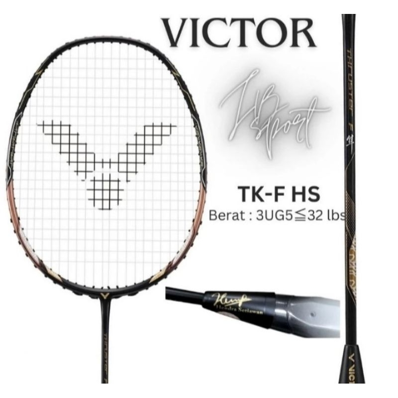 Raket badminton victor thruster F HS
