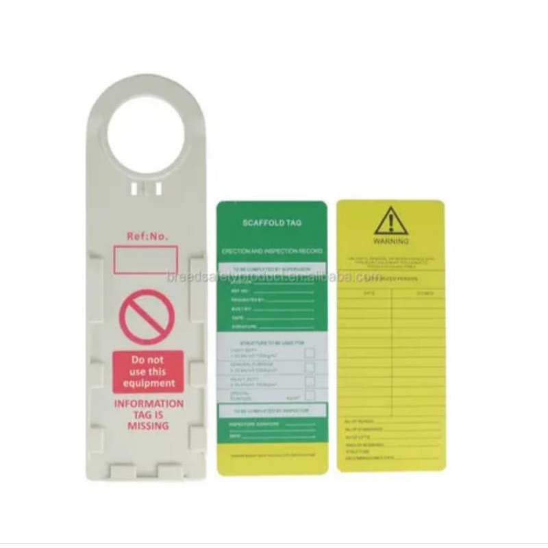 

Scaffolding Tag and Holder