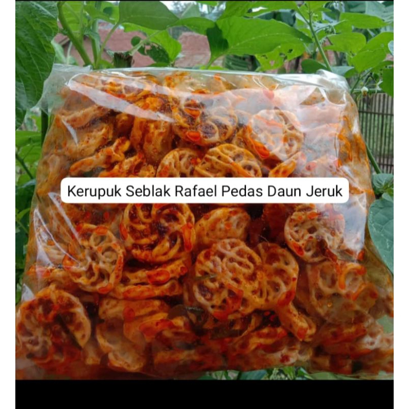 

Seblak Kerupuk Mawar Putih Seblak Pedo Rafael Daun Jeruk Isi 500gram