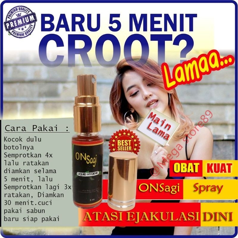 ONSAGI SPRAY SEMPROT 5 KALI LANGSUNG KUAT TAHAN LLAMA