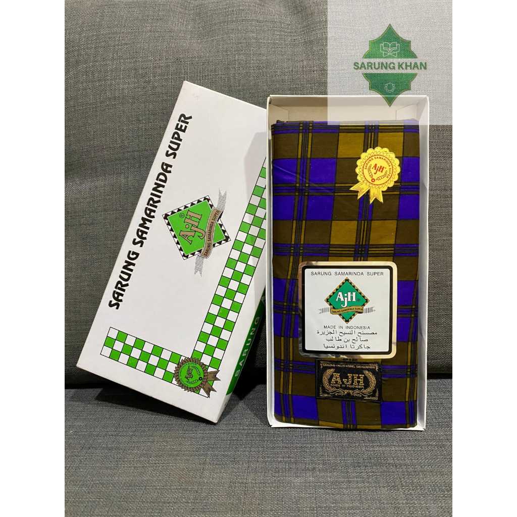 Sarung Katun Premium Lebaran Ibadah Ramadhan AJH Samarinda Pria #10 (grosir)