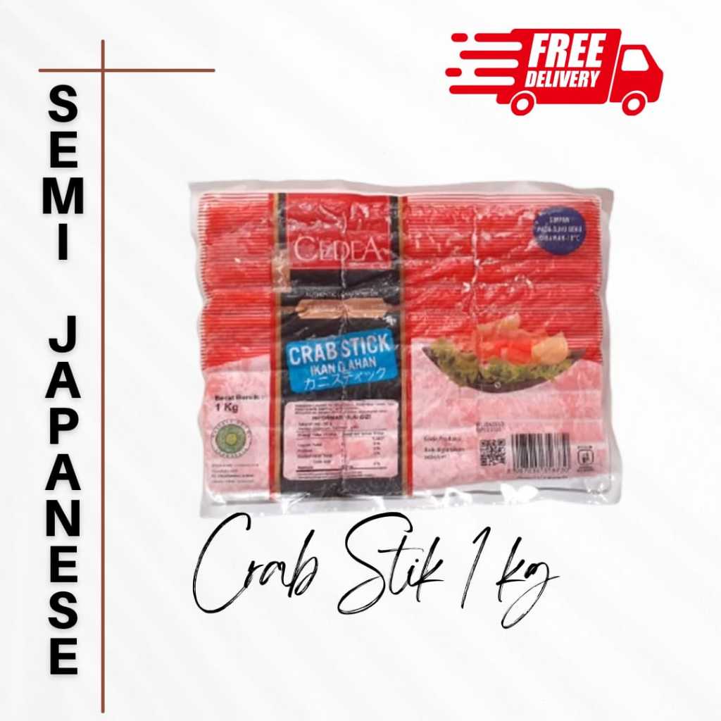 

Cedea Crab Stik 1 kg Halal | Stik Kepiting Halal