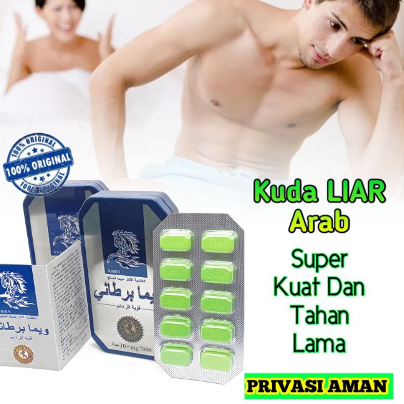 Obat Stamina Kuat Pria Kuda Liar Arab Dijamin Tahan Lama "Wa Yauma Barthani" Original 100%