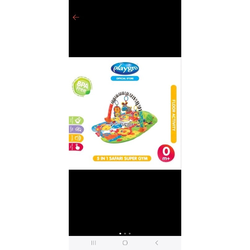 babygym playgro