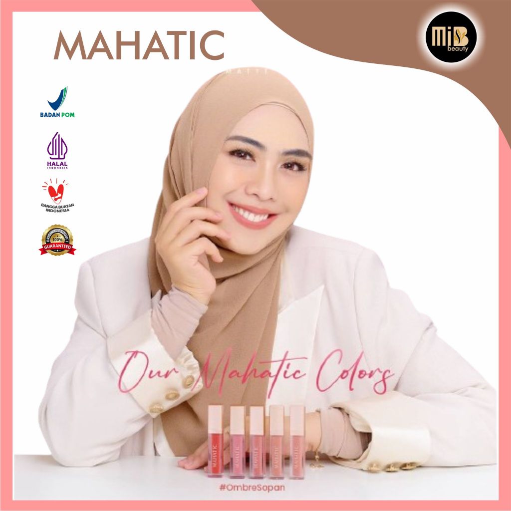 MAHATIC lipstik lipmatte by oki setiana dewi