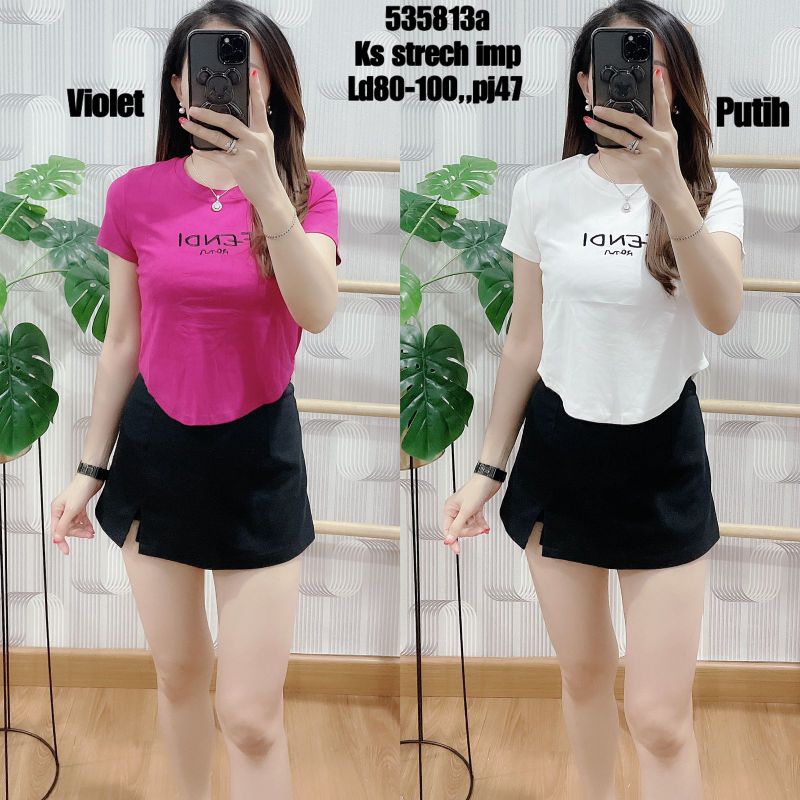 8863# KAOS SEMI RAJUT IMPORT LV