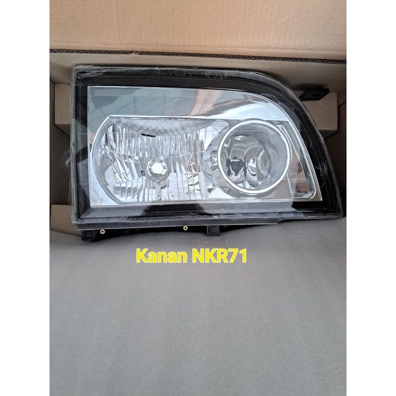 Head Lamp Lampu Besar Depan KANAN NKR71 lampu Mobil