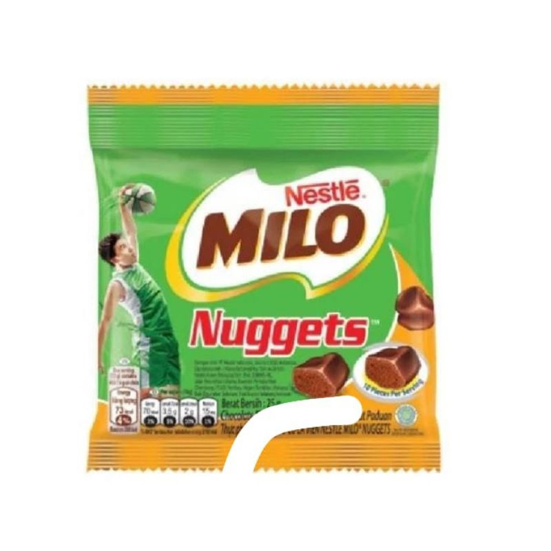 

Milo Cokelat Nuggets Cemilan Instan 25gr