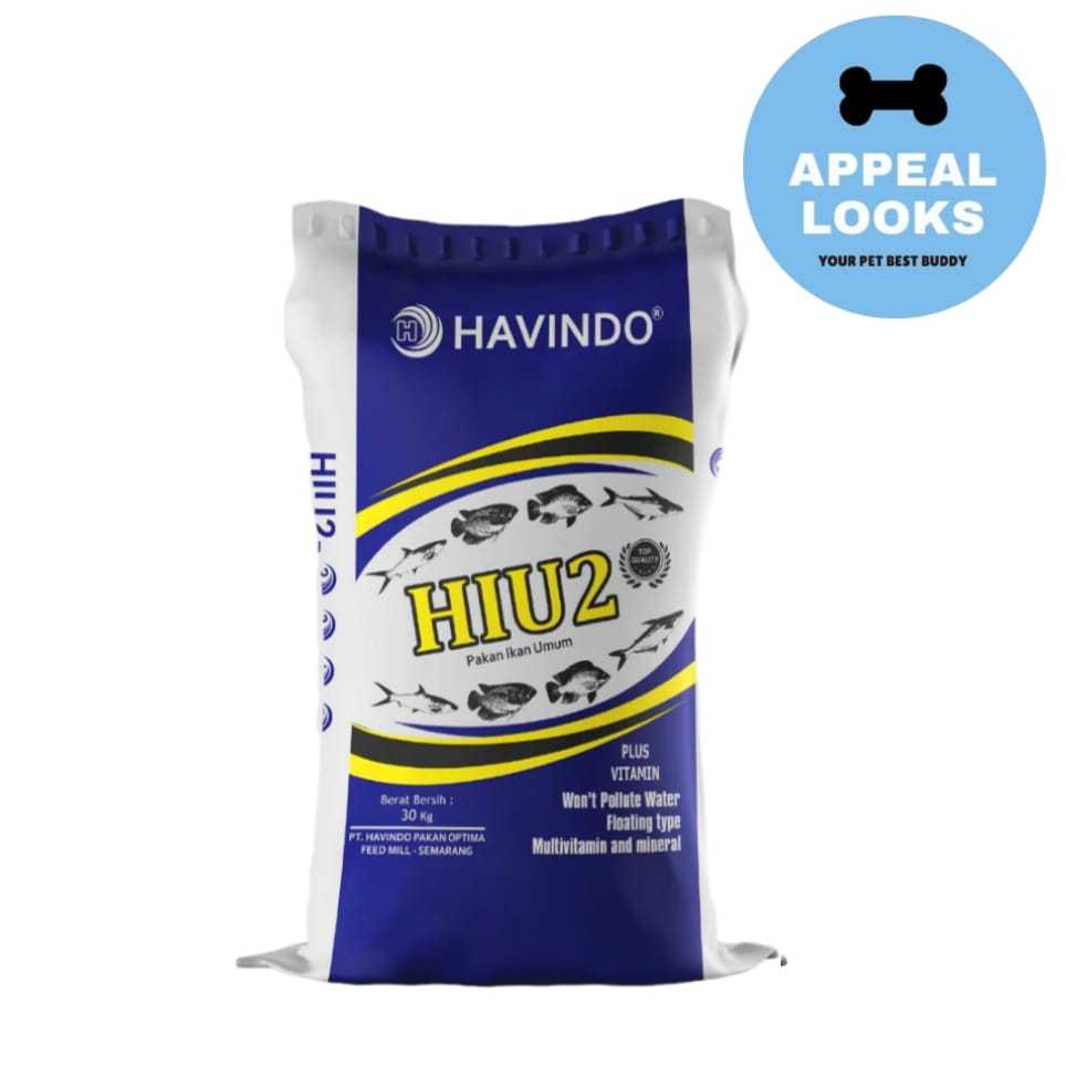 Hiu Pelet Ikan 1kg Makanan Pelet Ikan Lele/Nila Murah