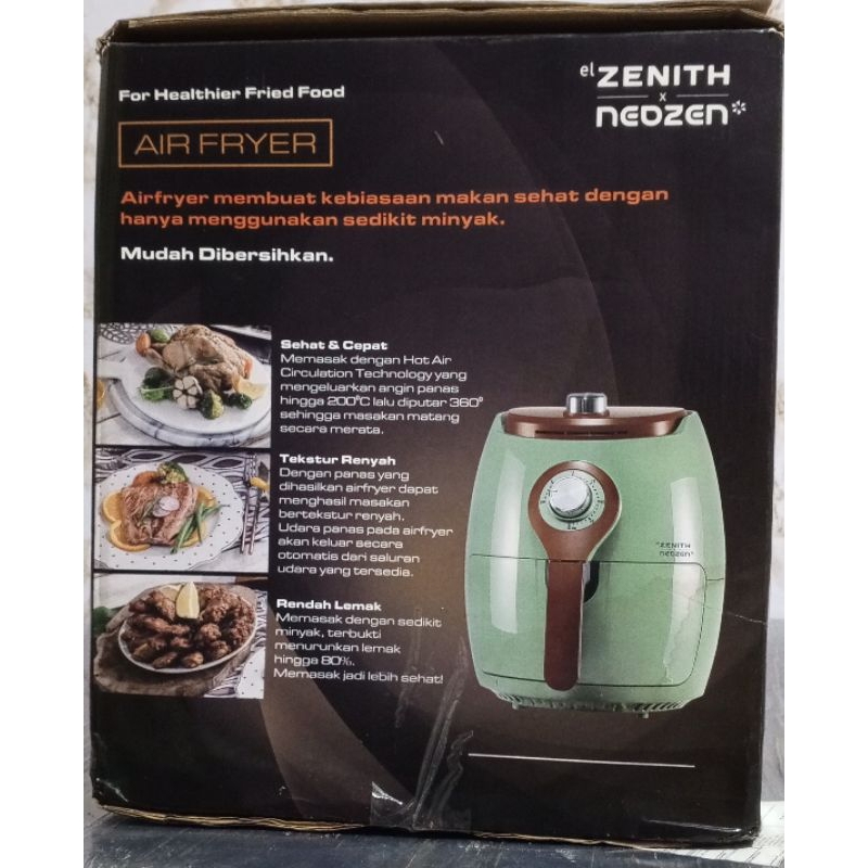 el ZENITH X NEOZEN Air Fryer