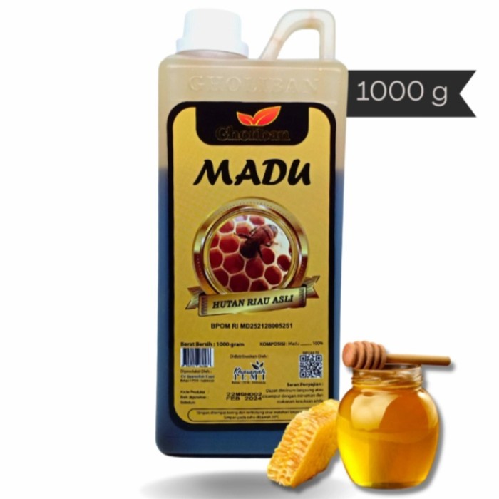 

Madu Hutan Riau Asli Gholiban 100% Original 1000 gram - Madu Gholiban Madu Hutan Riau Gholiban