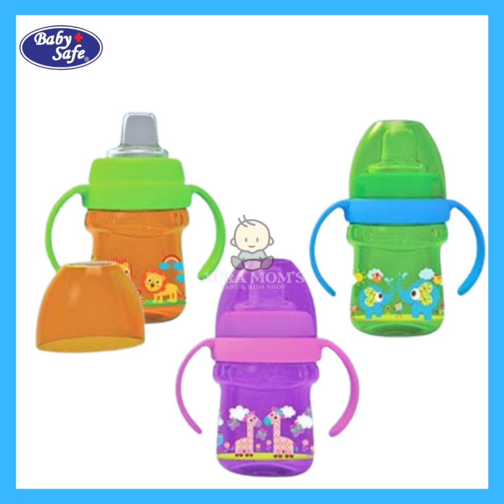 BABY SAFE - AP005 cup soft spout 125ml - gelas minum bayi | botol minum | cangkir minum bayi