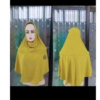 jilbab kerudung syari pso terbaru persit kuning lemon pembagian pusat kartika jaya kasad