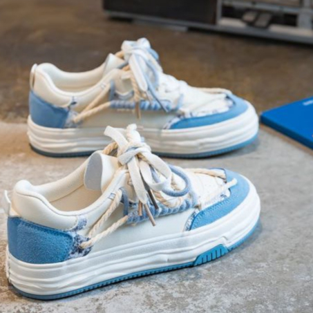 BEIER Sepatu Sneakers Shoes  Flatshoes Wanita sepatu korea sepatu putih Wanita olahraga Import santa