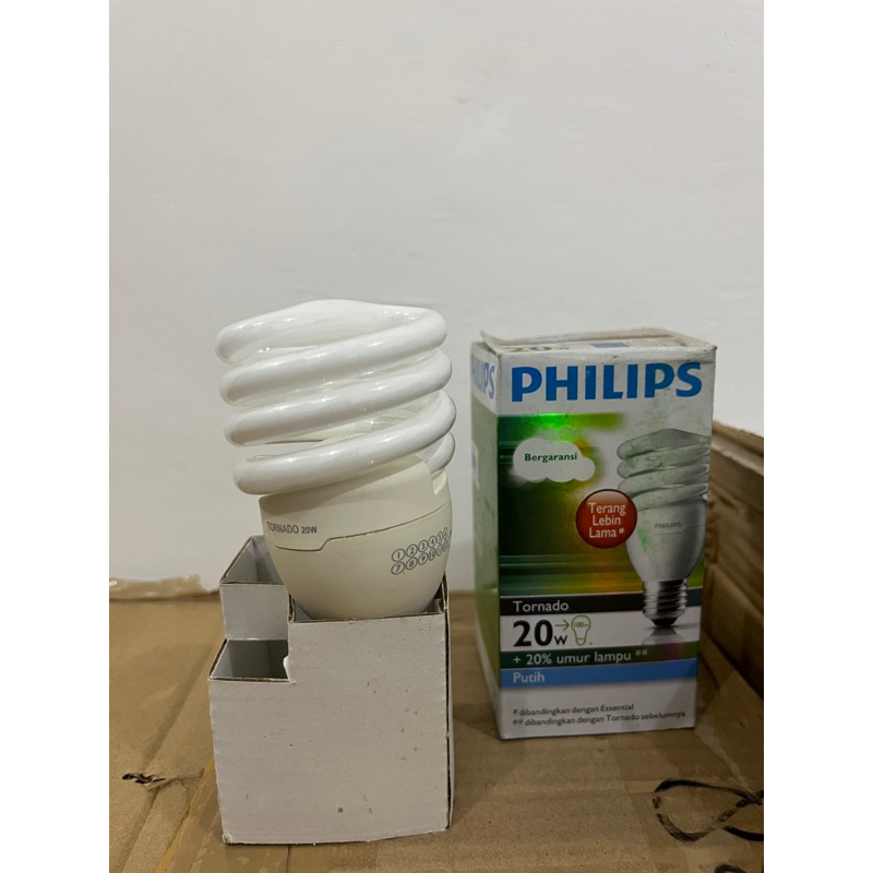 Cuci Gudang Bola Lampu Philips Sale Philips Bola Lampu Tornado 20W 24W 15W E27 Cool White Bola Lampu