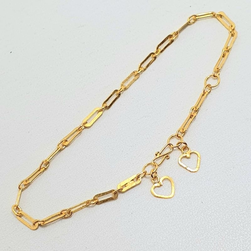 Gelang Emas Muda Paper Clip 1 Gram