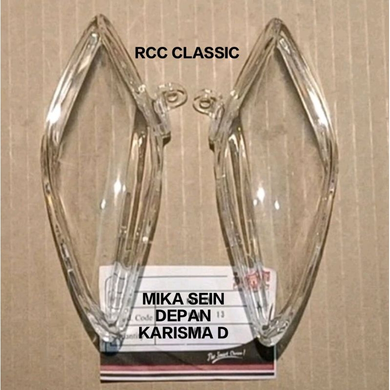 Mika Kaca Lampu Sein Depan Karisma 125 X / Karisma D
