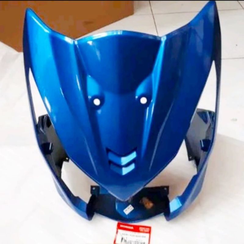 Tameng depan Honda Beat Fi Original Biru 64301-K25-900VBM