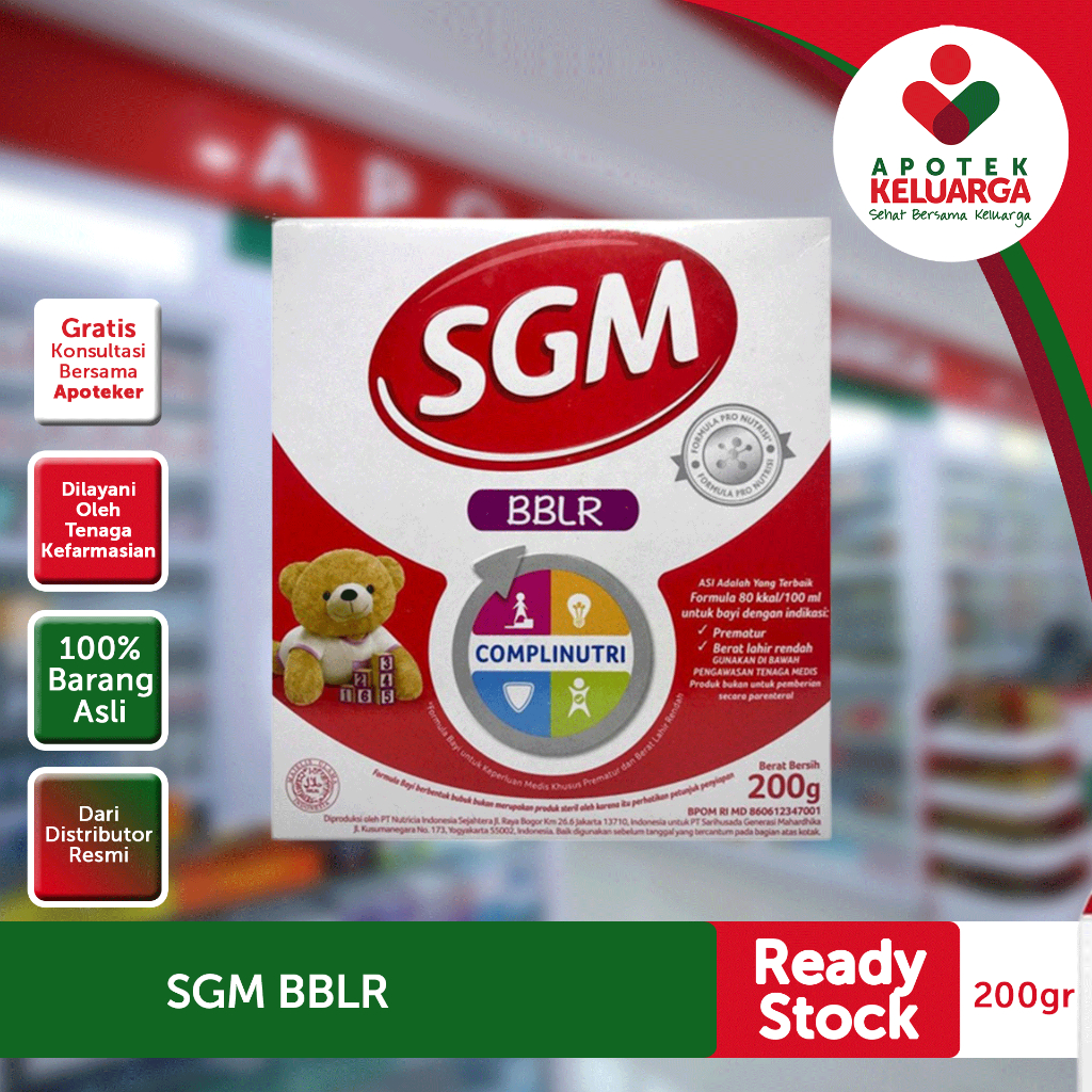 SGM BBLR 200 gram dan 400 gram , Sufor Bayi Berat Rendah ,Sufor Penambah Berat Badan Bayi , Susu Bay