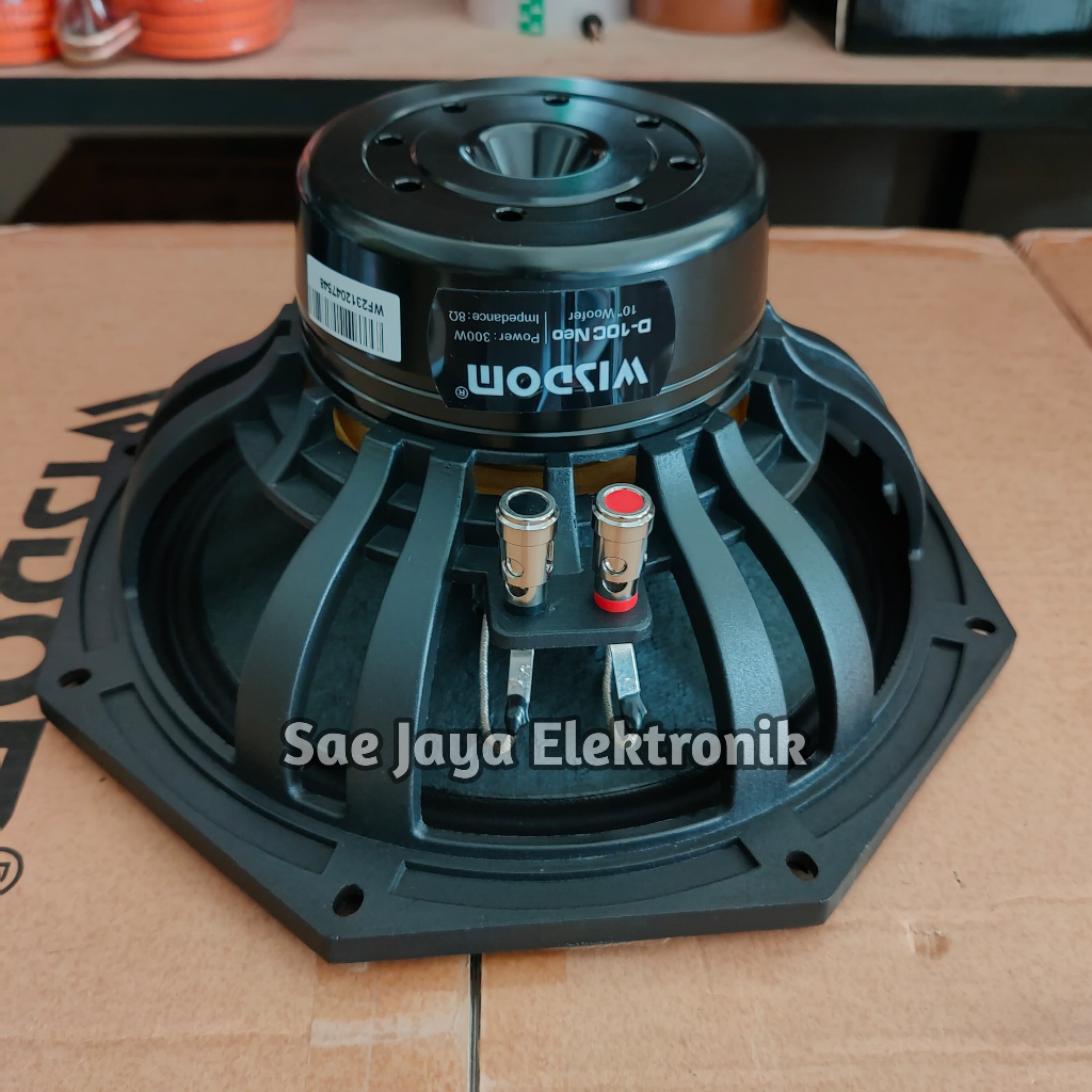 Speaker Komponen Wisdom D 10C NEO / D10 C NEO / D10C NEO - 10 inch