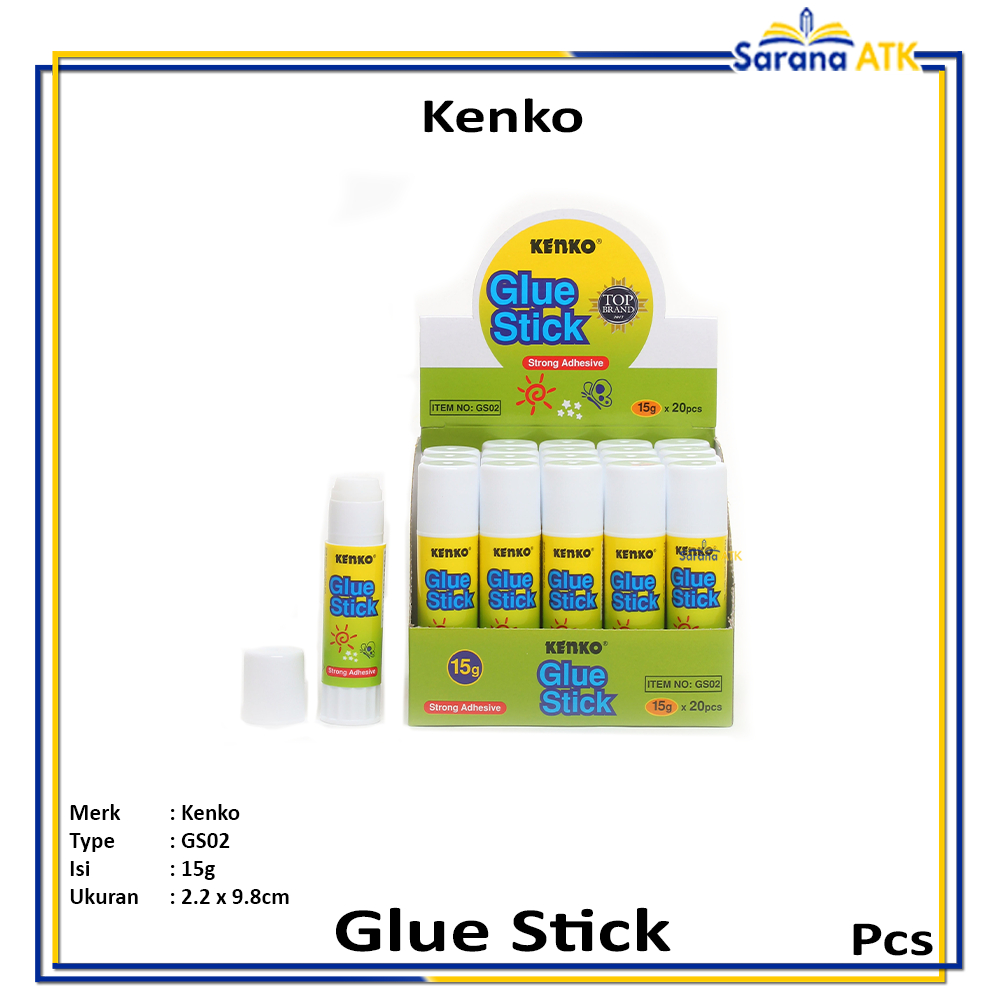 

Kenko - Lem Glue Stick 15gram - Pcs