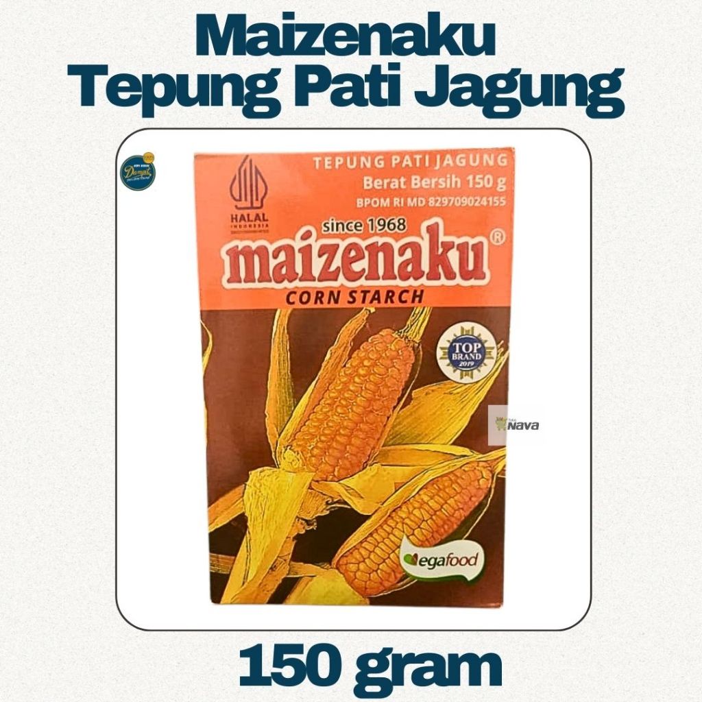 

Maizenaku Tepung Pati Jagung 150g / Maizenaku Corn Starch 150g / Tepung Maizena