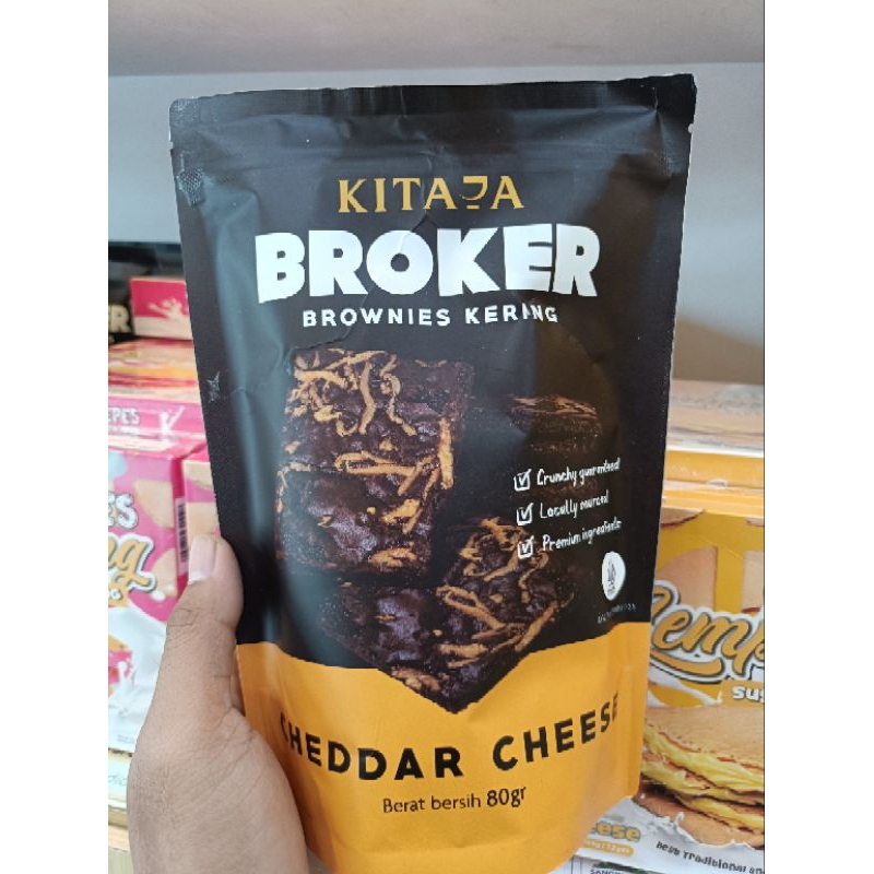 

Brownies Kering Broker Cheedar Cheese