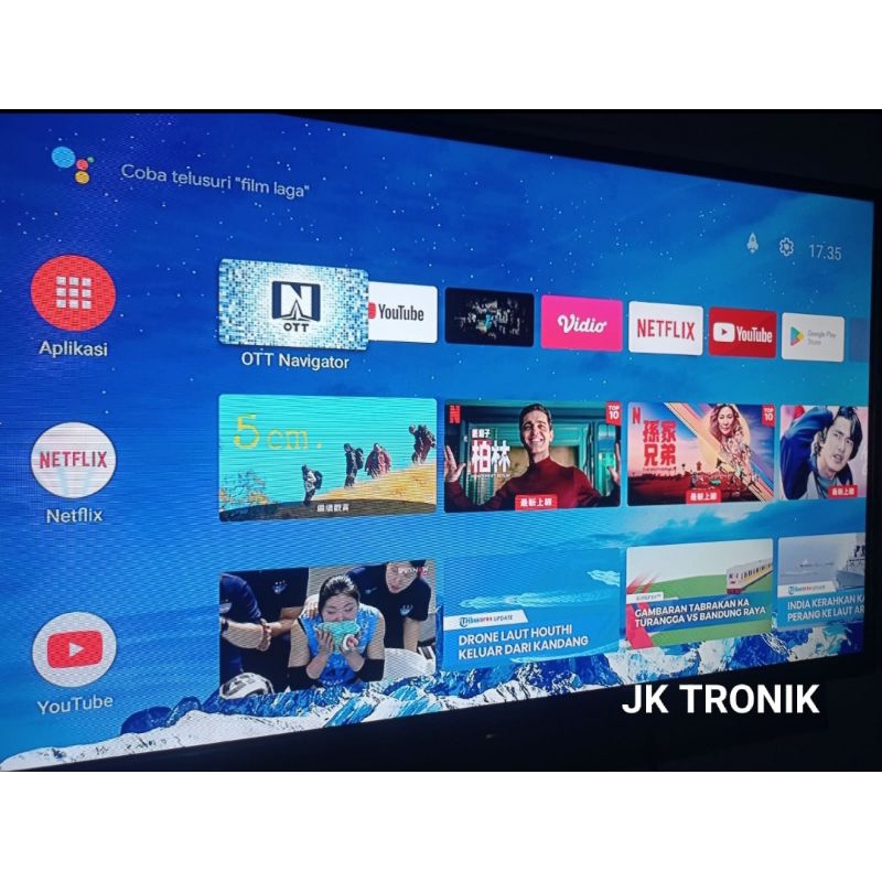 Set Box TV Digital, STB Android TV° V2 (Nonton TV Digital Tanpa Berlangganan)