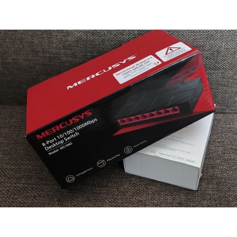 Mercusys MS108G 8 Port Hub Switch