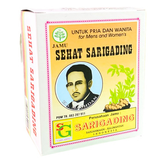 

JAMU SEHAT SARIGADING / JAMU SEHAT SARI GADING (1B0X ISI 10 SACHET)