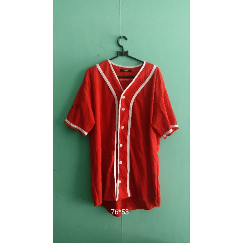 jersey baseball merah korea